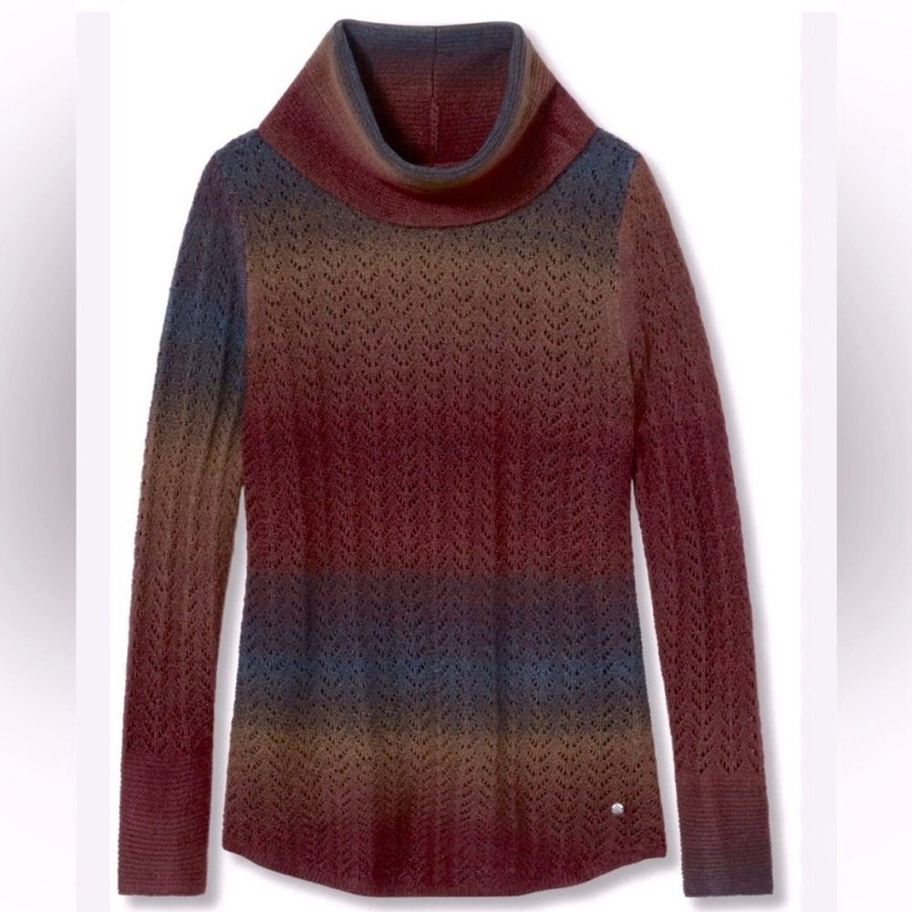 NWT Royal Robbins Sutter Sweater Women's XS Ombre Soft Fuzzy Winter Weekend Cozy